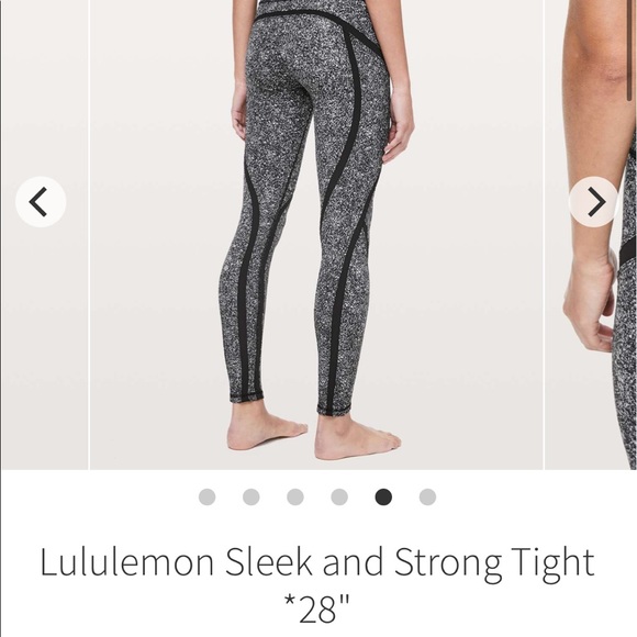 Lulu lemon Sleek & Strong leggings - Picture 2 of 3